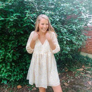 ARITZIA Sunday Best White Daisy Dress